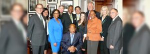 Jan Perry photo with John Lewis, California's 37th Congressional District
