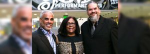 Jan Perry photo with Michael Dolphin and Geoff Gallegos, California's 37th Congressional District